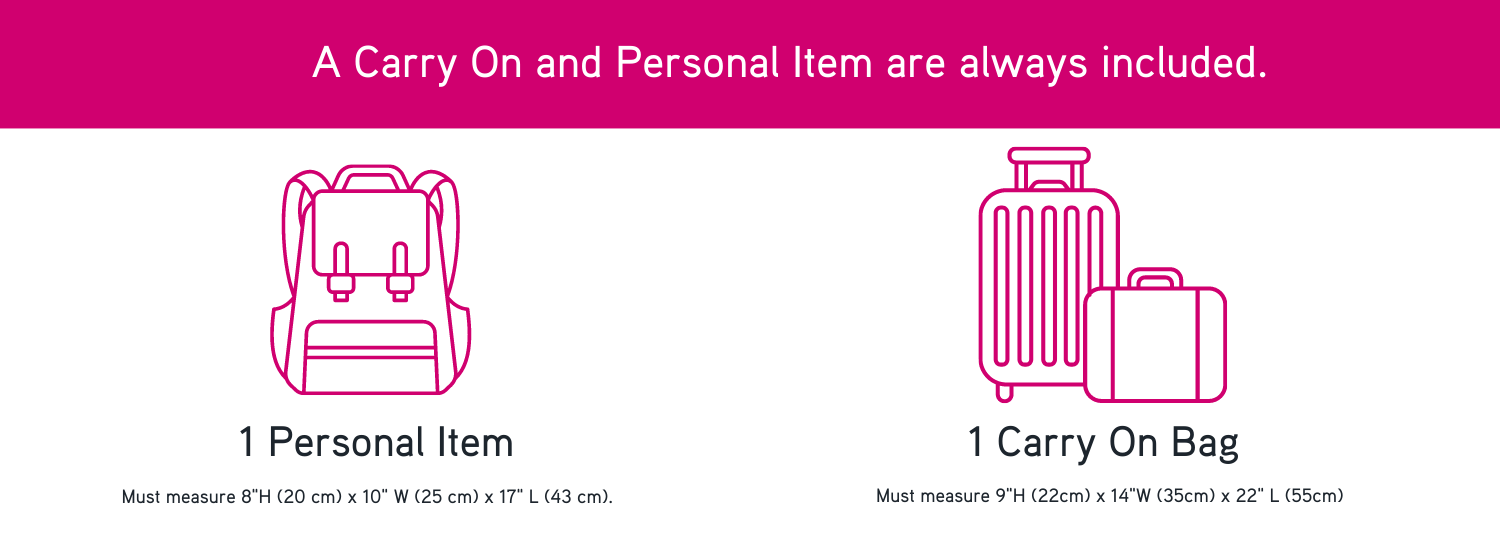 Baggage allowance, Information